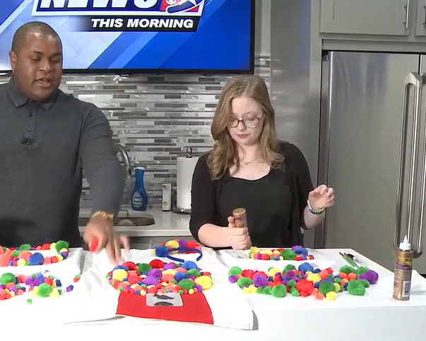 Aleene's Featured on Texas TV Morning Show BVTM for Halloween Creativity!